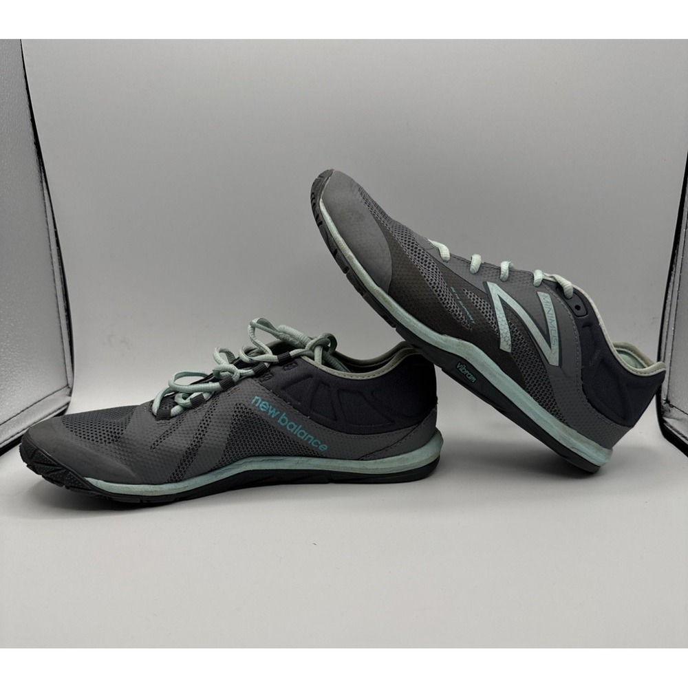 New Balance Women's Grey/Lt Blue Minimus Size 9 B  WX20GB6
